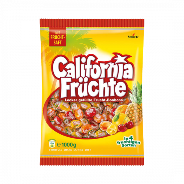 Storck California Früchte, 4 Sorten, 1kg